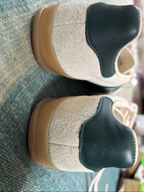 adidas sambas off white & dark green size 6 - Picture 5 of 6